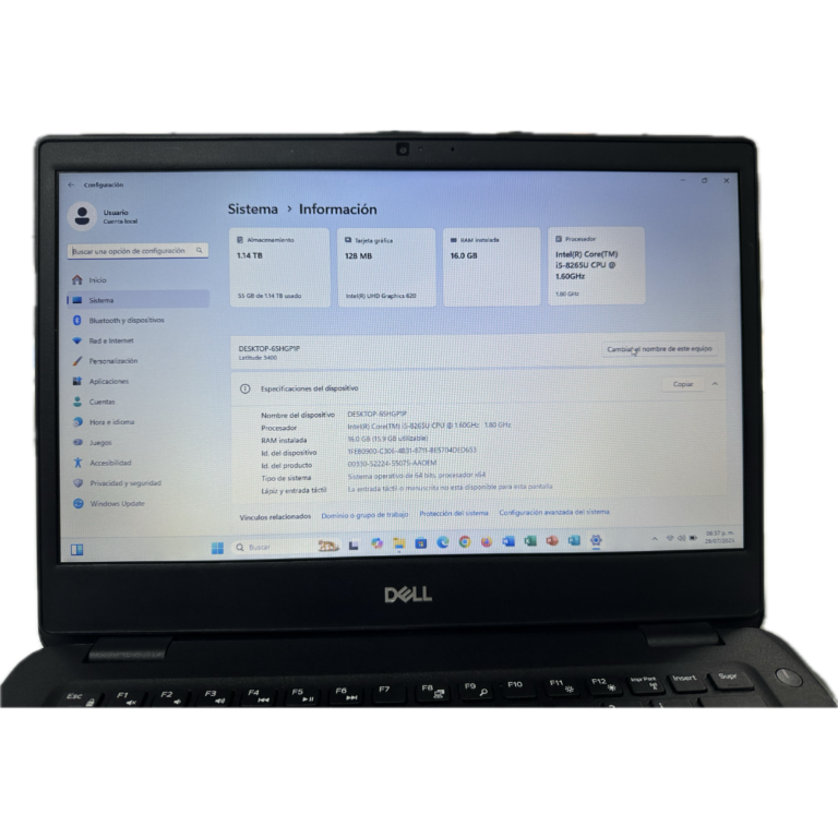 Dell Latitude 3400 Abierta Especificaciones Canva.png