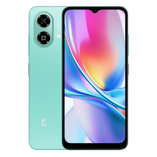 ZTE BLADE A35e Frente y Reverso Verde