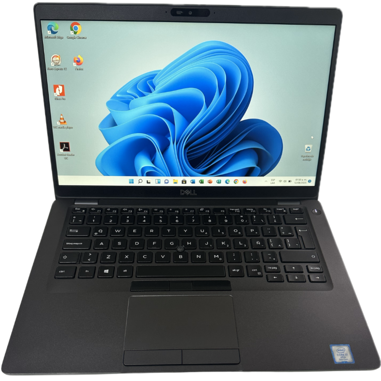 Dell Latitude 5400 Frente Abierta Prendida Canva