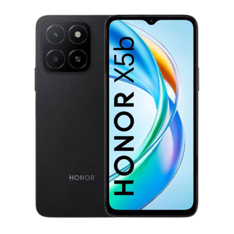 Honor X5b Negro Frente y Reverso Canva